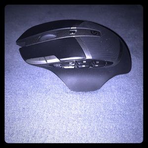 A Logitech G602 gaming mouse